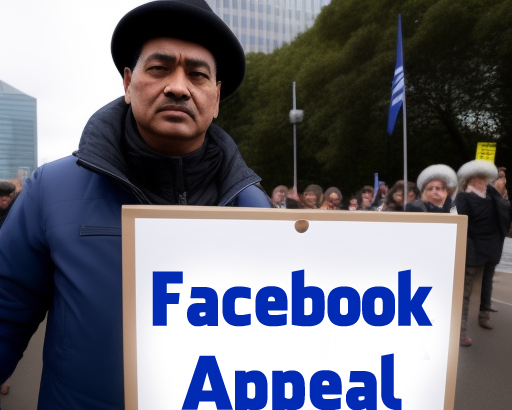 FACEBOOK APPEAL PLACARD