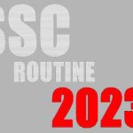 ssc routine 2023