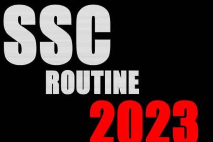 SSC ROUTINE 2023